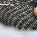 Engranzamento de fio tecido frisado de aço inoxidável